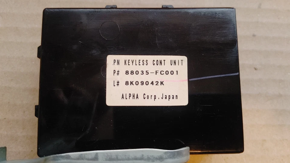 98-02 Subaru Forester JDM RHD Keyless Entry Unit Module SF5 OEM 88035FC001 - Image 2 of 4
