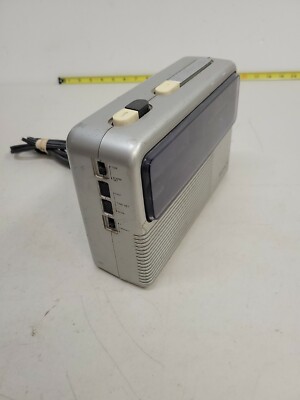 Rare Vintage1975 Sony FM/AM Digital Clock Radio ICF-C805W | eBay