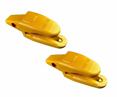 2- Cat Style Backhoe/ Mini Excavator Bucket Shanks - 119-3205  3/4'' Lip Thicknes