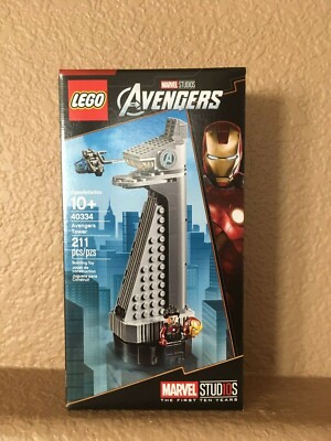 lego avengers tower 2019