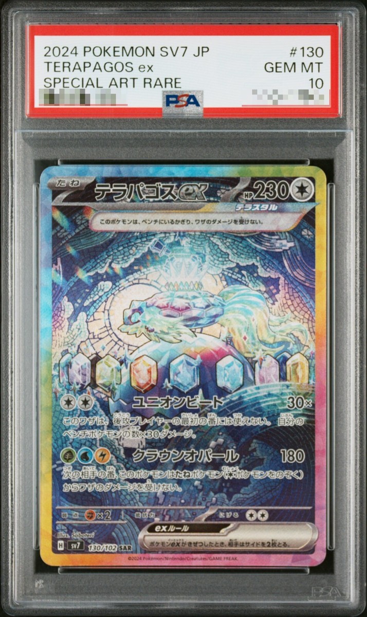 【PSA10】 タケルライコex SAR PSA10【タケルライコex/SAR/SV5K】2024 095/071