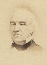 DANIEL DICKERSON, POLITICIAN 1800-1866. CDV BY GURNEY, N.Y.