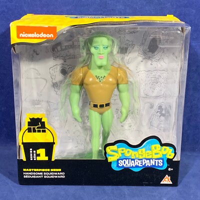 New HANDSOME SQUIDWARD Spongebob Squarepants MASTERPIECE MEME FIGURE Series 1