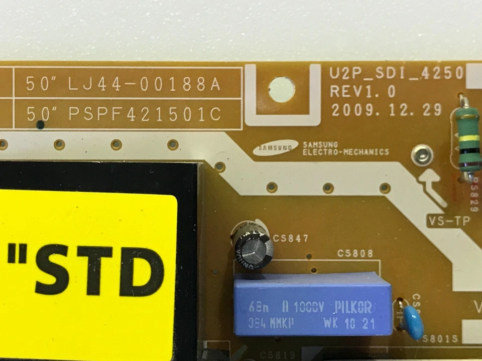 LJ44-00188A, LJ4400188A, PSPF421501C, PD50VH80, 42PA30RQ, ИСТОЧНИК ПИТАНИЯ VIORE - Изображение 3 из 4