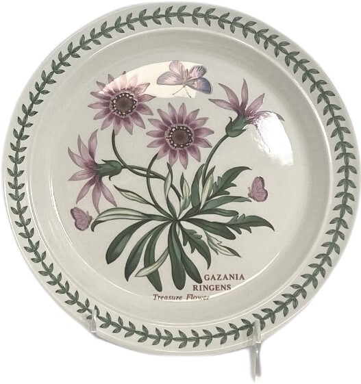 Plato de ensalada Portmeirion Jardín Botánico Flor del Tesoro Inglaterra