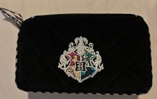 Vera Bradley Harry Potter Hogwarts Black Corduroy RFID All In One Crossbody New