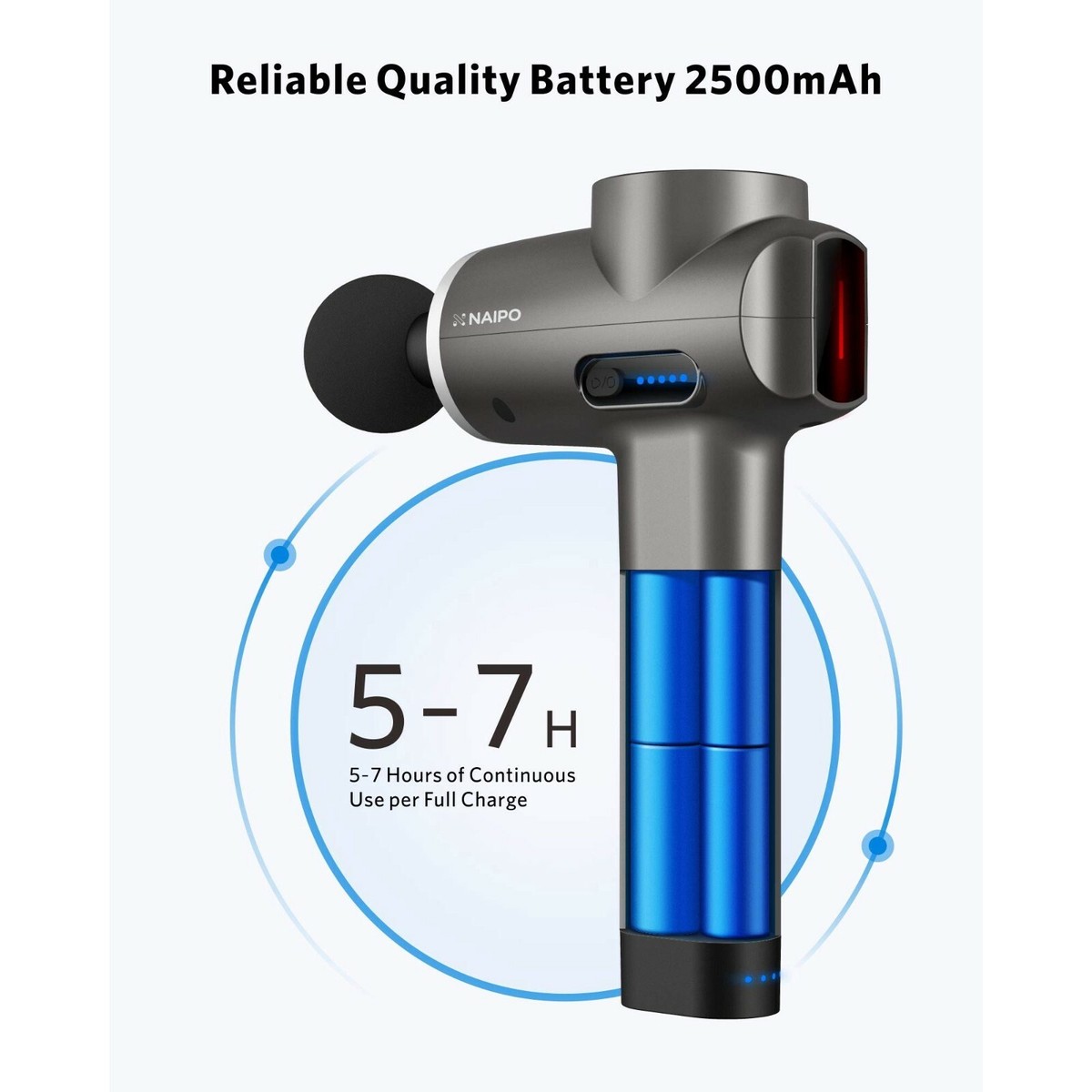 Masajeador Eléctrico Pistola Masajeadora Naipo Sejoy Naipo
