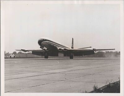 BOAC DE HAVILLAND COMET 4 VINTAGE ORIGINAL 1958 HERSTELLERFOTO 11565