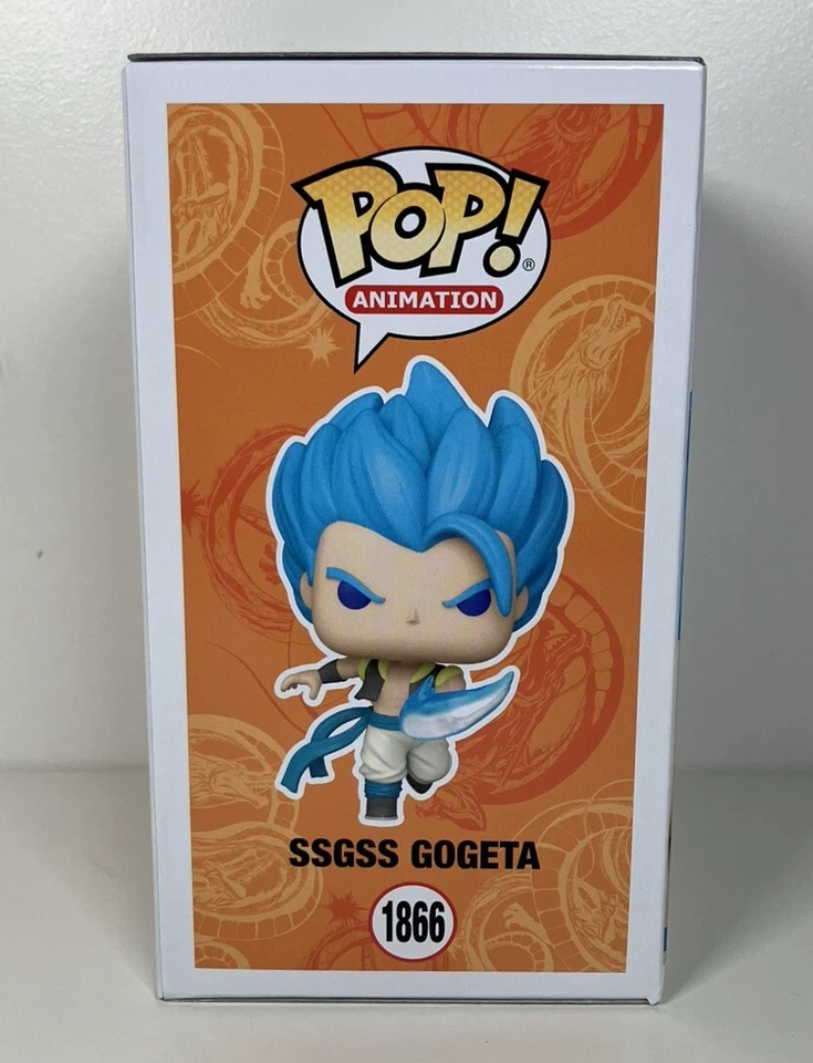 Dragon Ball Super #1866 SSGSS Gogeta Funko Pop! Pegatina Common SE nueva P/P Foto 3 de 4