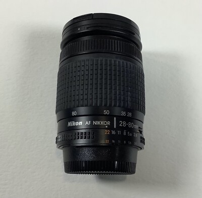 Nikon AF Nikkor 28-80mm 1/3.5-5.6 D Lens | eBay