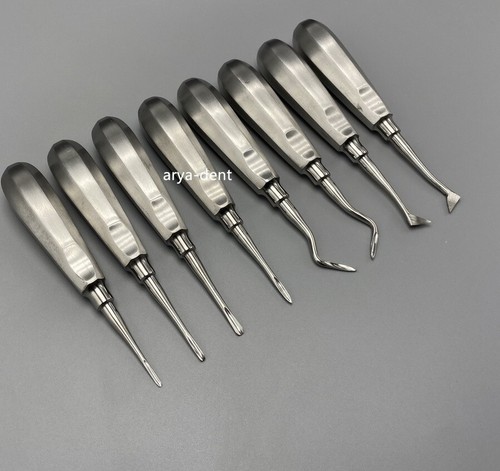 Ascensori di Lussazione Dentale Lussazione Punta Radice Estrazione Orale Strumenti Chirurgia - Foto 7 di 7