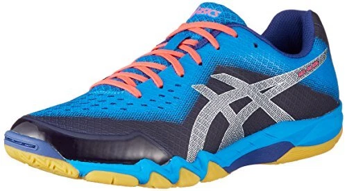 ASICS badminton shoes GEL-BLADE 6 TOB521 Blue / race blue 25.5cm US7.5 | eBay