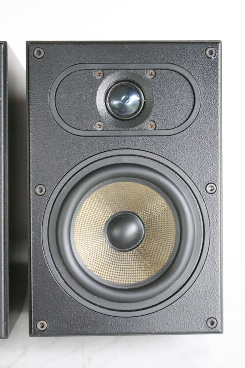 Vintage Pair of B&W Bowers & Wilkins CM1 Bookshelf Speakers Vintage Pair of B&W Bowers & Wilkins CM1 Bookshelf Speakers