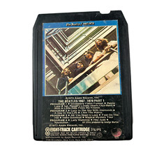 The Beatles 1967-1970 Part 1 8-Track Tape 8XK-3407 Apple Records 1973 Untested