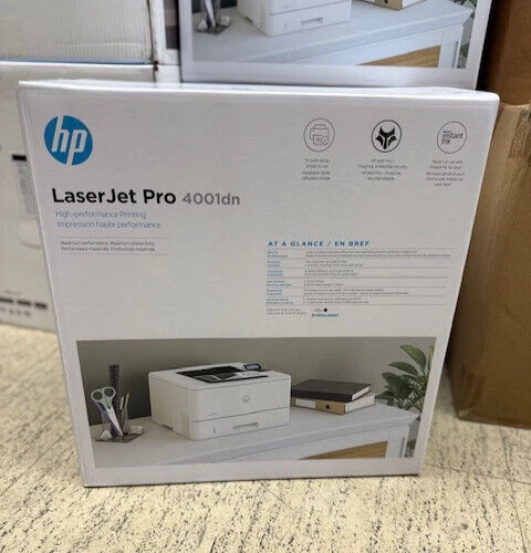 HP LaserJet Pro 4001dn Laser Printer Monochrome 2Z600F New Sealed Box - Image 3 of 4