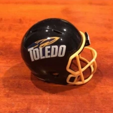 Toledo Rockets custom pocket pro helmet MAC