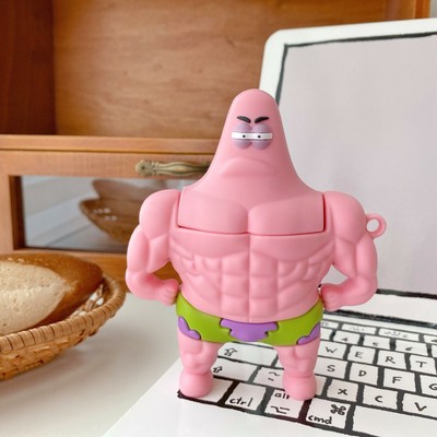 Cute Anime Funny Muscle Man Airpods Pro 