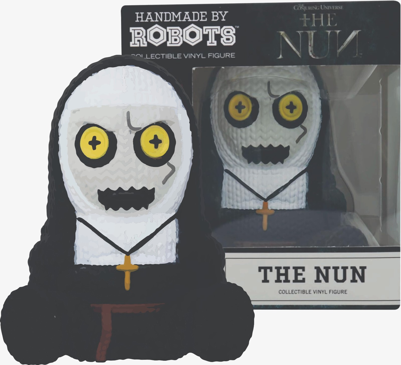 Handmade by Robots - The Nun Horror Collectible Vinyl Figure #077 NEW Halloween