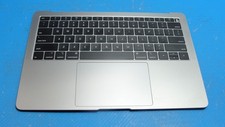 MacBook Air A1932 13" 2018 MRE82LL/A Top Case Palmrest NO Battery Gray 661-12592