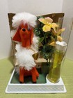 Vintage PEPPI COLOGNE With Poodle Dog And Plant In Box Gift set — photo 4