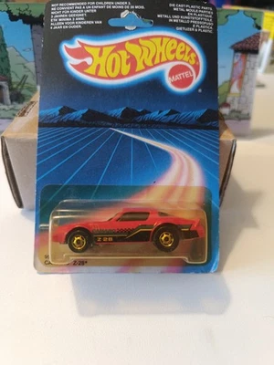 Chevrolet Camaro Z 28 Réf 9532 Hot Wheels 1/64 1986 - Photo 1/4