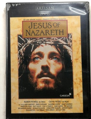 Jesus of Nazareth DVD 1977 Franco Zeffirelli Robert Powell Anne Bancroft 2-Disc