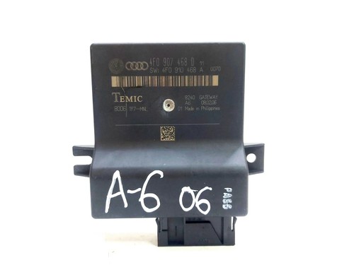 AUDI A6 Avant 4F5, C6 Gateway-Steuereinheit 4F0907468D 2.70 Diesel 30153309