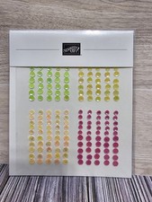 Stampin’ Up! ADHESIVE-BACKED SHINY SEQUINS 4mm 5mm pkg of 200 EMBELLISHMENTS