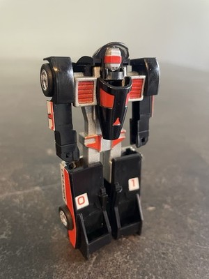 Figurine Gobots Robo Machine Bandai MR-20 Porsche Robo - Vintage 1983 - Métal