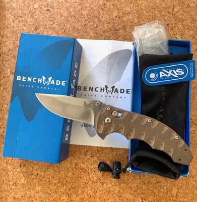 Benchmade 300SN AXIS Lock Flipper Knife Butch Ball Design