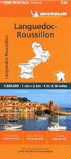 Image of Languedoc-Roussillon - Michelin Regional Map 526 (The Michelin Maps, 526)