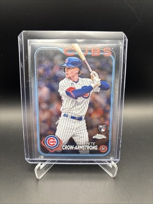 2024 Topps Chrome Pete Crow-Armstrong #16 RC Rookie Chicago Cubs PCA Base Card