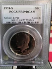 New Listing1974-S Kennedy Half Dollar PCGS PR69DCAM San Francisco Proof 50C Silver KM#204a