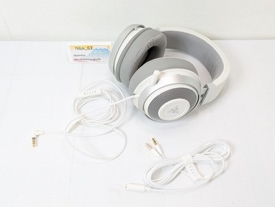 RAZER Kraken Gaming Headset Mercury White RZ04-02830400-R3M1 3.5Mm