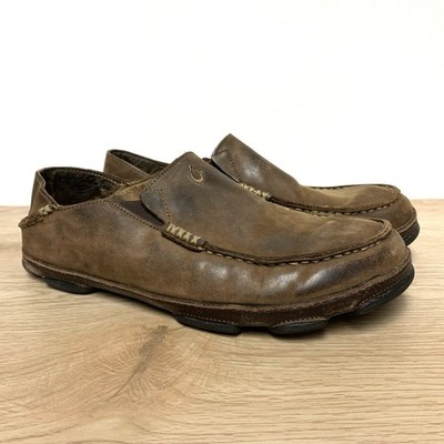 OluKai Moloa Slip On Convertible Loafers Size 9 Brown  display picture 2