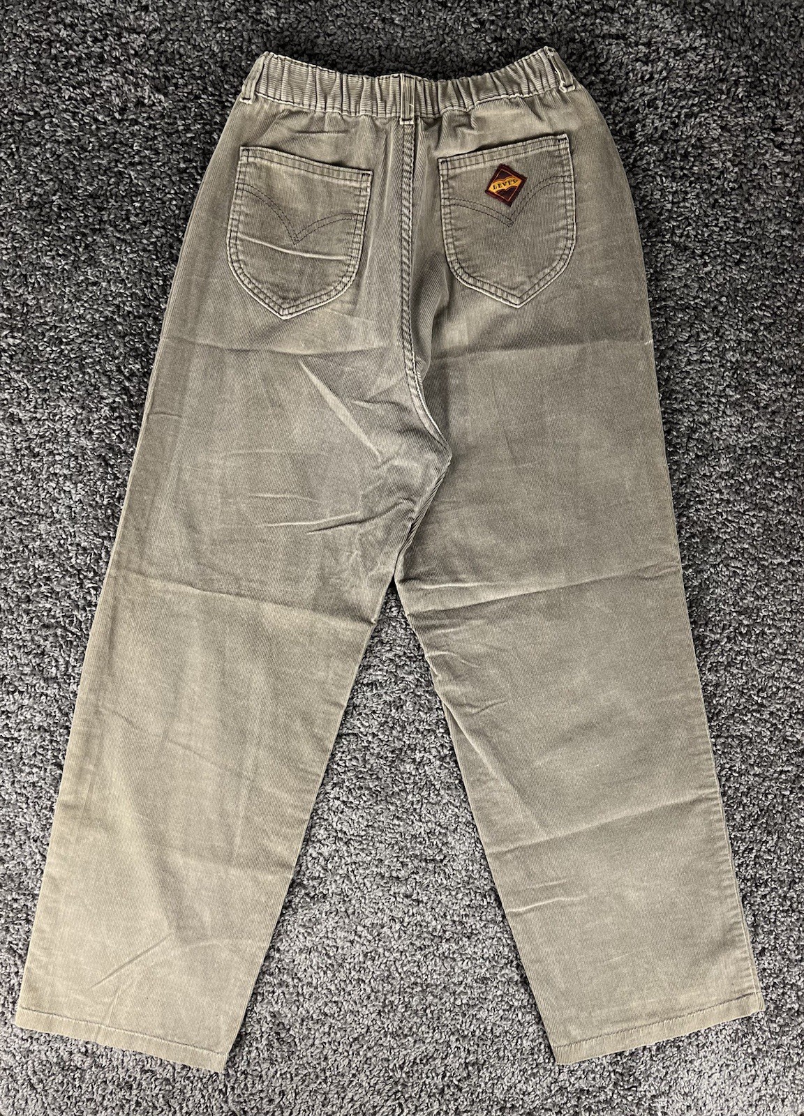 Rare Vintage 1970’s Levi’s 573 Diamond Label Corduroy Straight Leg Size 26x31 image 2