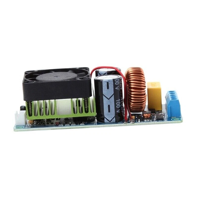 IRS2092S 500W Mono Channel Digital Amplifier Class D HIFI Amp Board With Fan - Image 3 of 4