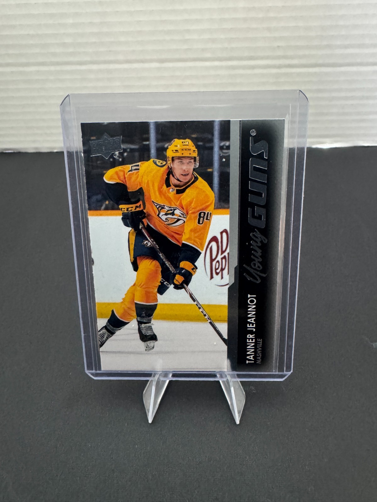 2021-22 Upper Deck Series 1 Young Guns Tanner Jeannot YG RC Card# 222