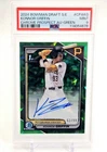 2024 Bowman Draft Chrome Sapphire Green Konnor Griffin Auto /99 PSA 9
