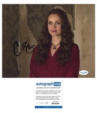 Carla Gugino "The Fall of the House of Usher" AUTOGRAPH Signed 8x10 Photo C ACOA