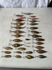 Lot Of 33 Antique Homemade Fishing Lure Spoons - Great For Any Collection!!! — photo 1
