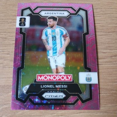 Prizm Monopoly FIFA World Cup 2025 - Lionel Messi Pink Tokens Sparkle Stars
