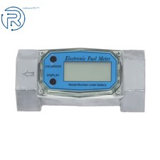 High Precision 1.5" Digital Flow Meter 10.5-74GPM for Liquid Flow Measurement