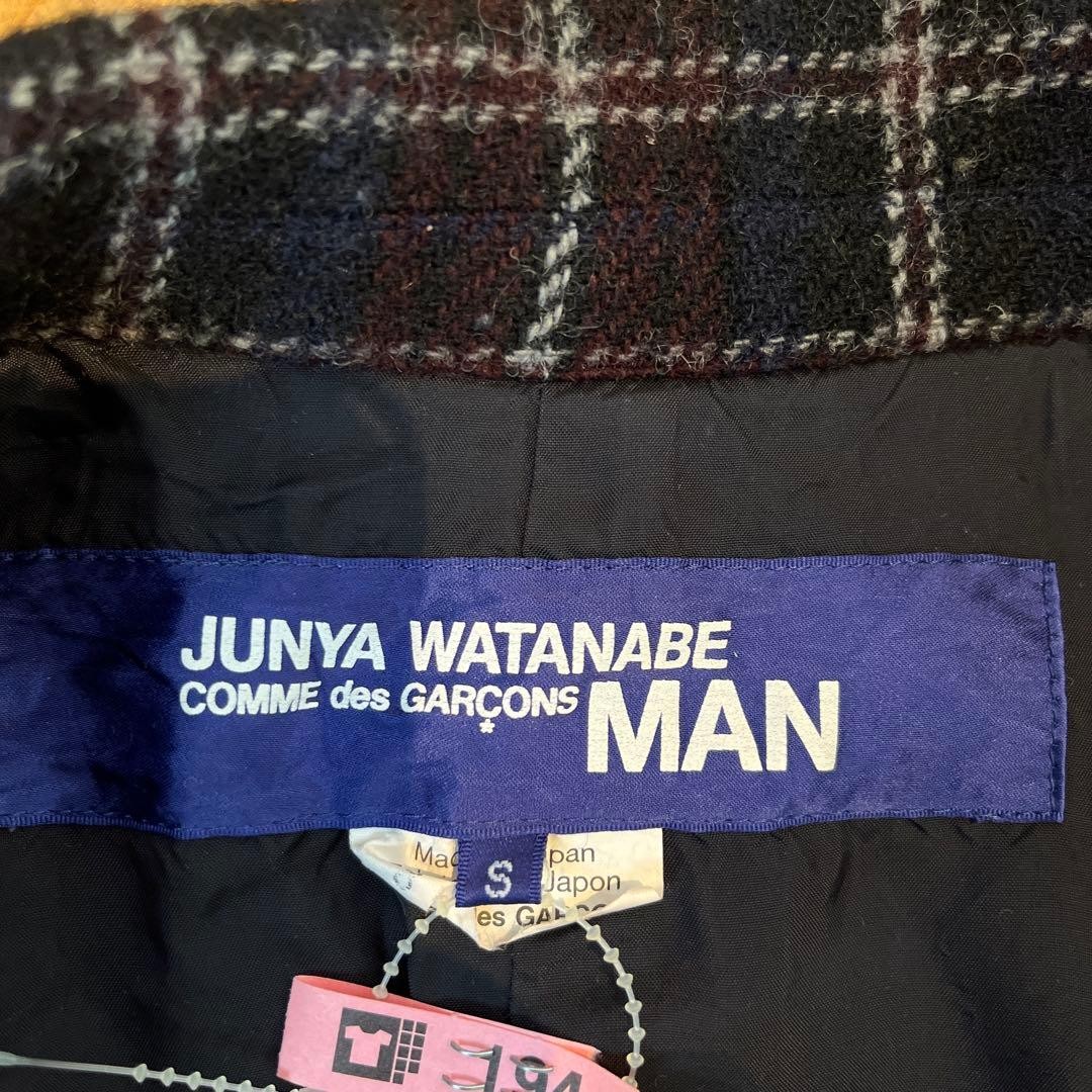 Junya Watanabe Man Scaled Patchwork Tailored Jack… - image 7