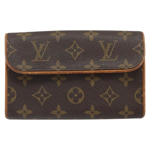 Louis Vuitton Florentine Waist Monogram Canvas Brown Clutche & Pouche Bag