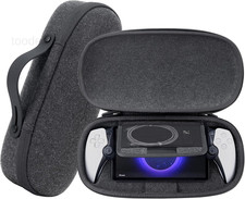 Carrying Case for PlayStation Portal Remote Player, Odorless Felt Hard Protectiv