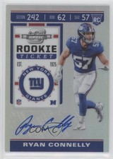 2019 Panini Contenders Optic Holo Prizm Rookie Ticket Ryan Connelly Auto 7ba