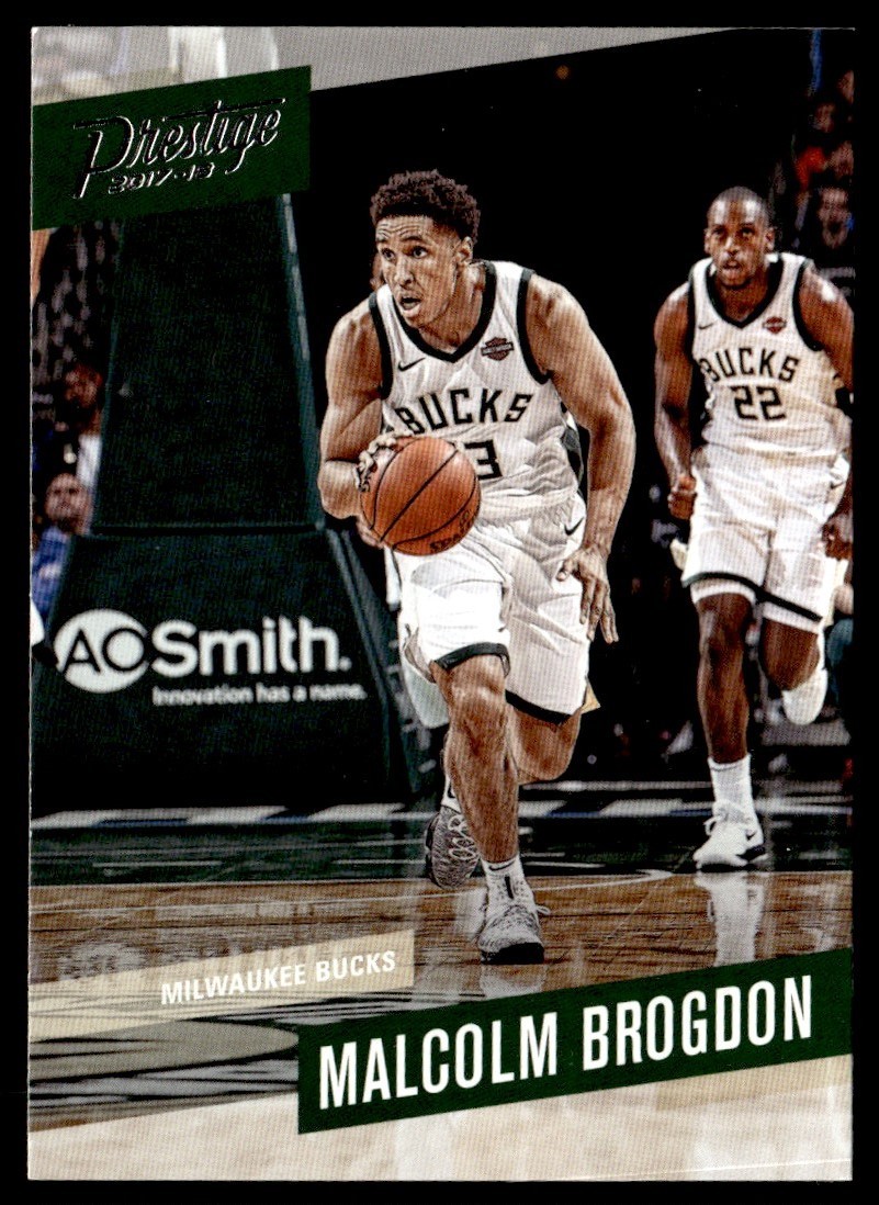 2017-18 Panini Prestige Malcolm Brogdon Milwaukee Bucks #7