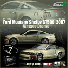 1/64 Greenlight 2007 Shelby GT500 Vintage Brushed Bronze HEC 2026 Limited 699