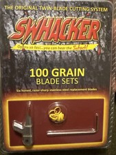 Swhacker 100 Grain - 6 Replacement Blades -